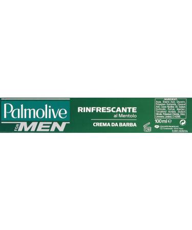 Palmolive Menthol Shaving Cream Tube 100ml | Refreshing Shave for Men - International Shipping Available - Buy Online on GoSupps.com