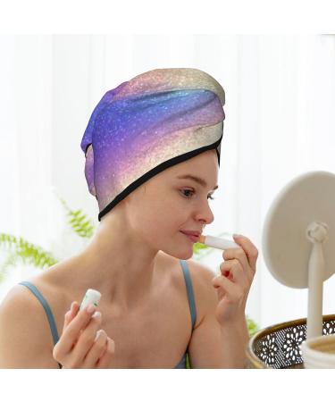 Bright Colorful Microfiber Hair Towel - Super Absorbent Coral Velvet Wrap for Long Curly & Thick Hair - Quick Dry for Women - Buy Online on GoSupps.com