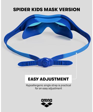 Buy Arena Spider Kids Mask - Anti-Fog Swimming Goggles for Children | UV Protection & Comfortable Fit - Buy Online on GoSupps.com