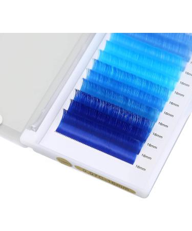 C Curl Lash Extensions Soft Easy To Operate Blue Lash Extensions Grafting 0.07mm Dense for Cosplay - Buy Online on GoSupps.com