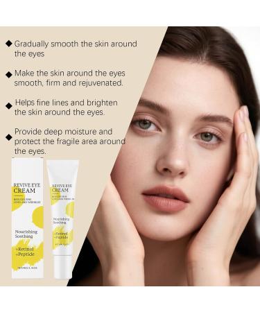  WRANBAO Revive Eye Contour Serum Retinol Anti-Wrinkle Firming Eye Cream Reduces Wrinkles & Fine Lines Anti-Aging Eye Care Face & Neck Moisturizer (2pcs) - Buy Online on GoSupps.com