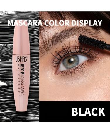 Waterproof Mascara For Lengthening Volumizing Moisturizing Mascara Makeup Long-Lasting Softer Fuller Lashes Amplify Smudge-Proof Eyelash Mascara 0.35Oz (Mascara cream*1) - Buy Online on GoSupps.com