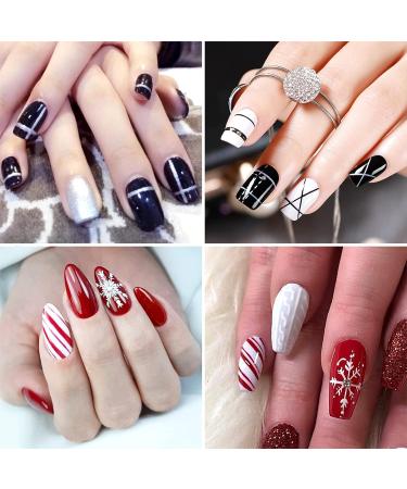 Professional Thin Nail Art Brush Set - 7/9/11mm Detail Brushes for Acrylic & Gel Nails | Perfect for Manicure Salons - Buy Online on GoSupps.com