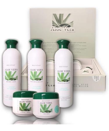 Original Aloe Vera Skincare Kit for Supple Skin - Hydration Protection Care Regeneration and Relaxation - Buy Online on GoSupps.com