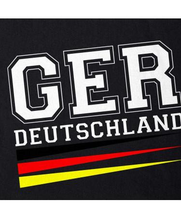 Buy Germany Men's T-Shirt EM 2024 Football Jersey XL Black - Official European Championship Merchandise - Buy Online on GoSupps.com