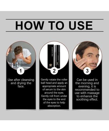 Stick R parateur Yeux Homme S rum Roller Yeux avec Bille de Massage 360 Hydrate et D gonfle Anti-poches Cernes et Ridules - Buy Online on GoSupps.com