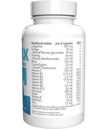 Eremax Forte - 60 Capsules | Boost Male Performance & Vitality - Buy Internationally - Buy Online on GoSupps.com