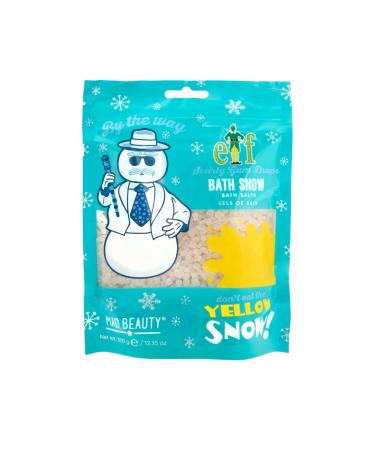 MAD BEAUTY Warner Bros Elf Yellow Snow Bath Salts  Body Care  Gum Drop Fragrance  Gag Gift  Christmas  Holidays  Healthy Glowing Skin  Relax & Unwind