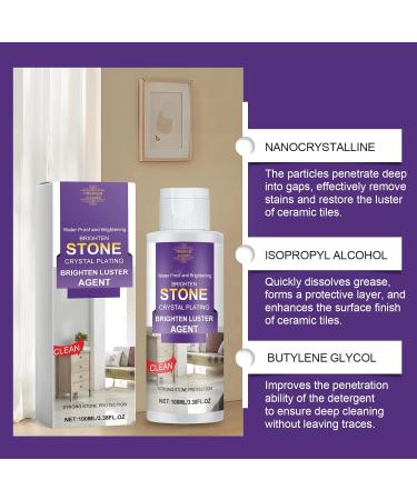 4Pieces 100ml High Efficiency Tile and Floor Cleaner Agent Safe Formulas for Home and Commercial Use - Buy Online on GoSupps.com