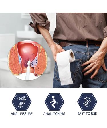 Hemorrhoid Cream - Fast Relief for Itching and Swelling - Ideal for Drivers, Office Workers and Pregnant Women - Buy Online on GoSupps.com