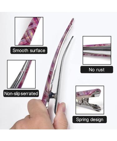 Besbomy 6-Piece Duck Beak Hair Clips for Women | Fashionable Non-Slip Durable Hair Barrettes & Jewelry - Perfect for Girls | 13 x 3 cm Set - Buy Online on GoSupps.com