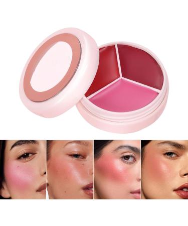  Holdes Blush Balm for Cheeks - Blendable and Layerable Face Blush | Cream Palette for Lips and Cheeks - For Dates Travel Evenings Holidays and Parties - Buy Online on GoSupps.com