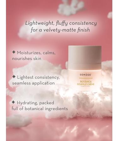 SONAGE Botanica Souffle Cream - Lightweight Daily Moisturizer | Nourishes & Restores Skin Barrier | International Shipping Available - Buy Online on GoSupps.com