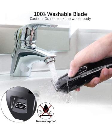 Premium 6-in-1 Hair Clipper & Beard Trimmer Kit for Men - Cordless Waterproof USB Rechargeable Grooming Set - Buy Online on GoSupps.com