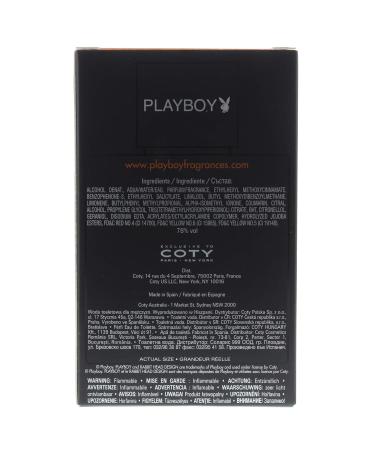 Miami Eau De Toilette Spray by Playboy 1.7 Fluid Ounce Miami Edition - Buy Online on GoSupps.com