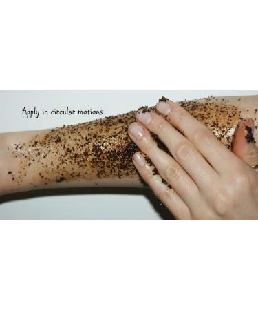 Health Embassy Coffee Scrub with Cinnamon - 150g | Natural Exfoliating Body Scrub for Glowing Skin - Shop Internationally - Buy Online on GoSupps.com