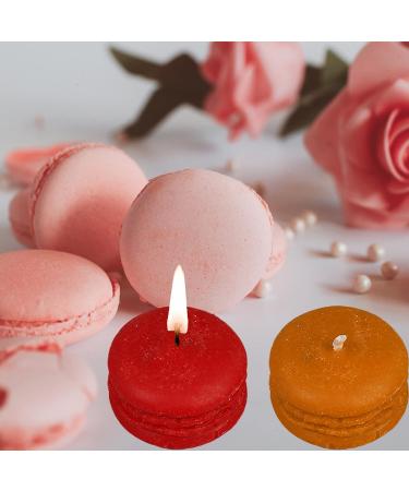 6-Cavity Macaron Shape Silicone Mold for Soap, Chocolate, Candle, Polymer Clay - Burger Hamburger Design - French Dessert Fondant Mould - Buy Online on GoSupps.com