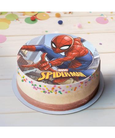 Spiderman Edible Cake Toppers + Cupcake Toppers - Perfect for Children's Birthday Parties! - Buy Online on GoSupps.com