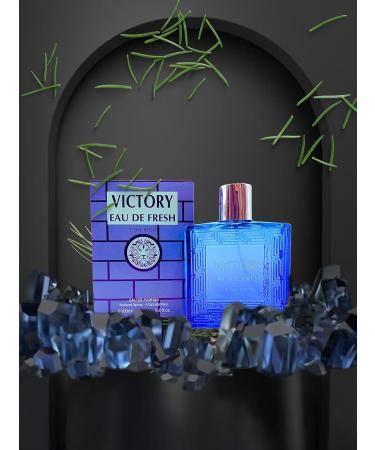VICTORY EAU DE FRESH EAU DE TOILETTE 3.4 OZ. Woody Aquatic fragrance for men. - Buy Online on GoSupps.com