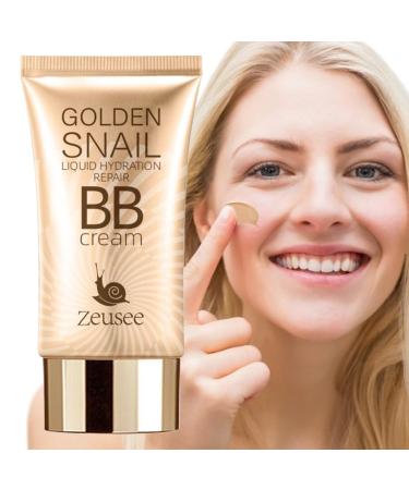 Generisch BB Cream Tinted BB Cream Full Coverage 50ml Liquid Foundation with Sun Protection for Face Neck Arms Legs Back and Body