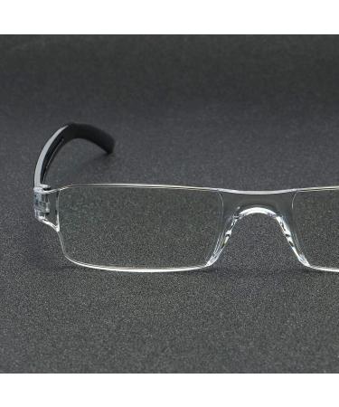 Kokobin Frameless Reading Glasses - Anti Blue Light Visual Aid +2.0 Diopters for Men & Women - 2 Pack - Buy Online on GoSupps.com