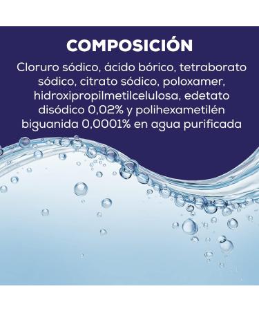 EYE DISCOVER Contact Lens Fluid - Disinfection Cleaning Protein Removal Moisturizing & Rinsing (2 x 360ml) - Buy Online Internationally - Buy Online on GoSupps.com