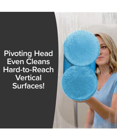 Floor Police Electric Mop with Dual Spinning Mopheads & 6 Cleaning Pads - Rechargeable & Cordless for Hardwood and Tile Floors - Buy Online on GoSupps.com