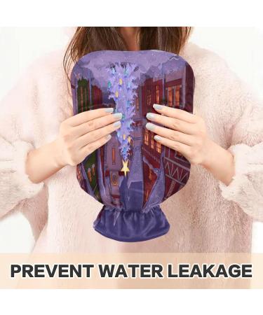 Shop Christmas Street Heat Bottle - 1L Hot Water Bottle for Pain Relief | Ideal for Neck & Shoulder Comfort - International Shipping Available - Buy Online on GoSupps.com