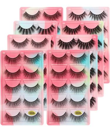UAMOU 50/100/200 pairs Eyelashes faux mink lashes natural 3d mink eyelashes volume false lashes in bulk cilios Cheerfully (Color : G507 Size : 30 Boxes) - Buy Online on GoSupps.com