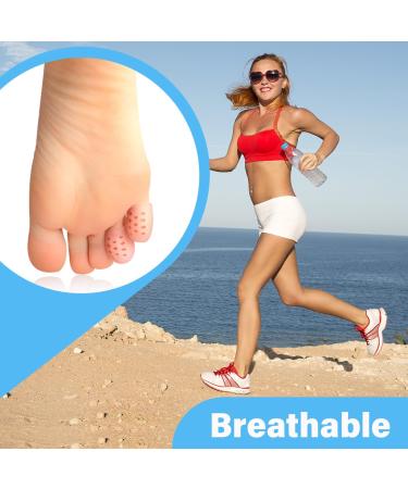 Toe Protection Silicone Caps - 20 Pieces | Small Toe Cushions & Shields for Blisters | Unisex | 2023 - Buy Online on GoSupps.com