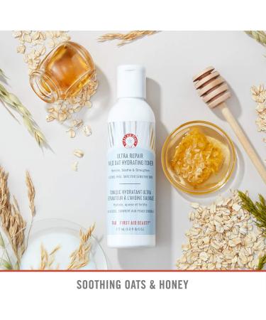 First Aid Beauty Ultra Repair Wild Oat Hydrating Toner - Alcohol-Free Calming Toner - Buy Online on GoSupps.com
