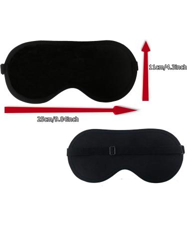 Personalized Custom Sleep Eye Mask | Funny Soft Nighttime Blindfold for Travel | Add Custom Text - Buy Online on GoSupps.com