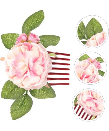 POPETPOP flower hair clips for women Fashion bride European fashion the flowers Hair piece headgear hair hairpin hair combs slides for women flower hair pin side hair combs for women - Buy Online on GoSupps.com