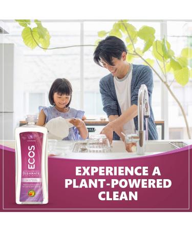 Earth Friendly ECOS Dishmate Dishwashing Liquid - Natural Lavender 25 oz | Eco-Friendly Cleaners for International Shipping - Buy Online on GoSupps.com