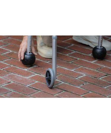 Universal Fit Walker Buddezz Glide Set - Enhance Walker Stability and Mobility on Any Surface (2 Pack) - Buy Online on GoSupps.com
