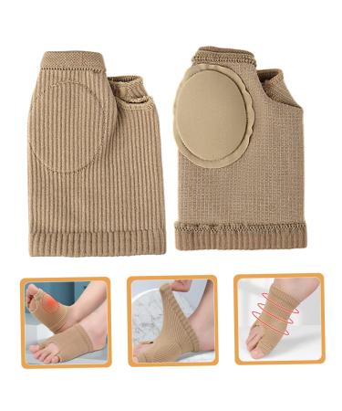 FRCOLOR Forefoot Tabi Set - 3 Pairs Moleskin Metatarsal Sleeves & Orthotic Half Socks for Men & Women - Comfortable Nylon-Spandex Pad for Flat Feet - Buy Online on GoSupps.com