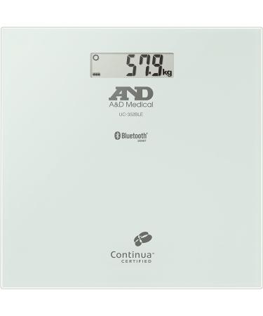 Buy A&D Medical UC-352BLE Bluetooth Digital Personal Scale - Smart App Connected High Precision for International Shipping - Buy Online on GoSupps.com