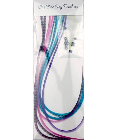 Real Feather Hair Extensions - Cupcake (Set of 10) | Shop Now - Buy Online on GoSupps.com