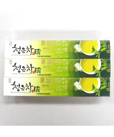 ChungunTea Herbal Tea Toothpaste - Korean Oral Care 4.58 Oz - 3 Pack | International Shipping Available - Buy Online on GoSupps.com