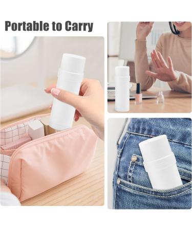 60ml/2oz Plastic Deodorant Containers Round Twist Up Empty Bottles Refillable Stick Deodorant Tubes for Heel Balm Lotion Bar Crayon DIY Lipstick - 8 Pack - Buy Online on GoSupps.com