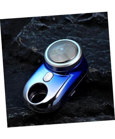 Beaupretty Mini Portable Electric Razor - Travel Shaver & Beard Trimmer USB Rechargeable for Men - Compact & Convenient for Home & Car - Blue - Buy Online on GoSupps.com