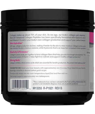 NeoCell Super Collagen Peptides | 13.7 oz | Grassfed Bovine | With Hyaluronic Acid and Vitamin C | Non-GMO Gluten & Soy Free Supplement Unflavored 13.7 Ounce (Pack of 1) - Buy Online on GoSupps.com