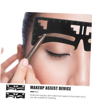 Didiseaon 8 Pcs Eyebrow Ruler Brow Stencil Ruler Mini Makeup Tools Eyebrow Shaper Supply Eyebrow Card Balance - Buy Online on GoSupps.com
