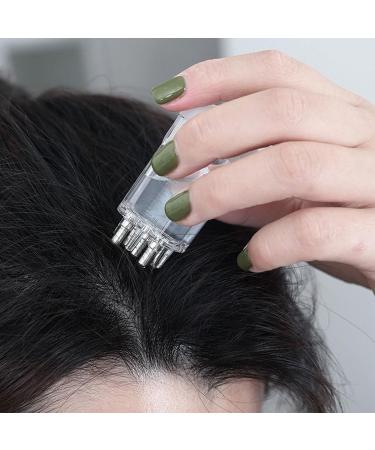 Applicateur d'Huile Capillaire | Peigne Massant Portable Distribution D'huile Capillaire Pour Femme - Fournitures de Soins Personnels pour Toute la Famille Blanc - Buy Online on GoSupps.com