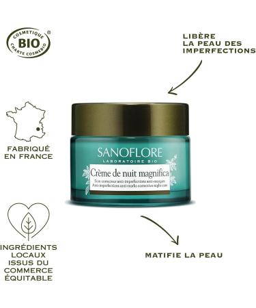 Sanoflore Organic Cr me de Nuit Magnifica 50ml - Buy Online on GoSupps.com