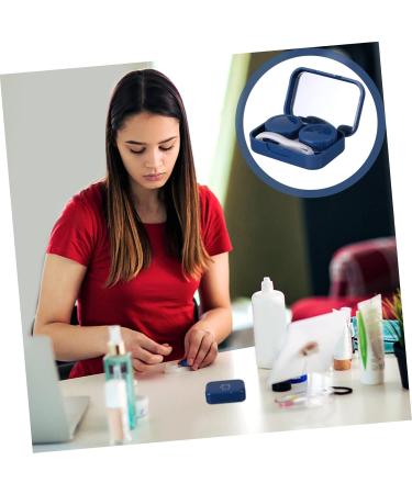 Solustrie 4Tlg Care Box for Colored Contact Lenses - Travel Package - Korean Design - 6 Plastic Cases (6.5x4.5x2cm) - Perfect for International Shipping - Buy Online on GoSupps.com
