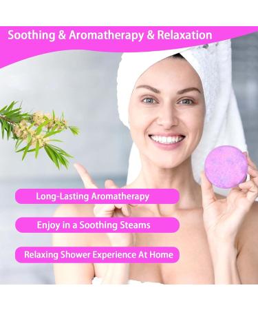 Shower Steamers Aromatherapy Stocking Stuffers for Women Christmas Birthday Gifts for Women Girls Shower Bombs with Essential Oils for Self Care Relaxation and Luxuriate Home Spa - Buy Online on GoSupps.com
