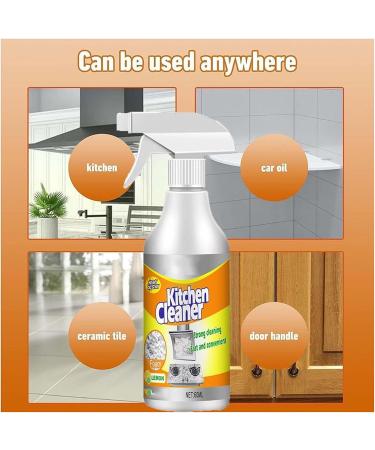 Mr.material Kitchen Foam Cleaner Multi-Purpose Foam Cleaner All-Purpose Kitchen Pots And Pan Cleaner All-Purpose Deep Cleaning Spray for Kitchen Pots And Pan (1pcs) - Buy Online on GoSupps.com