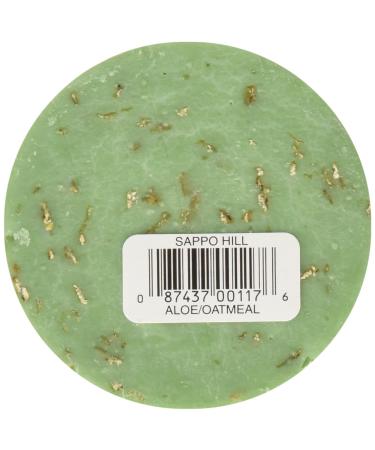 Sappo Hill Aloe Oatmeal Bar Soap - 3.5 oz | Natural Skin Care - Buy Online on GoSupps.com
