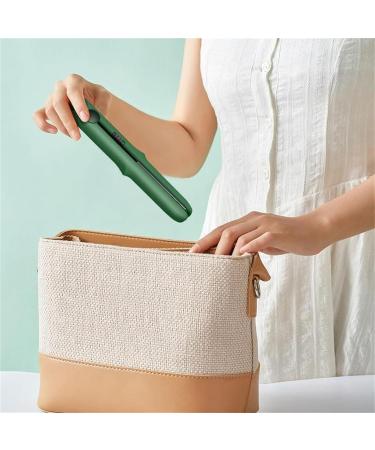 Gadgetcab Curling Iron Gadgetcab Mini Curling Iron Small Travel Curling Iron 2-in-1 Mini Curling Wand & Flat Iron Hair Straightener Portable Travel Curling For All Hair Types (Green) - Buy Online on GoSupps.com